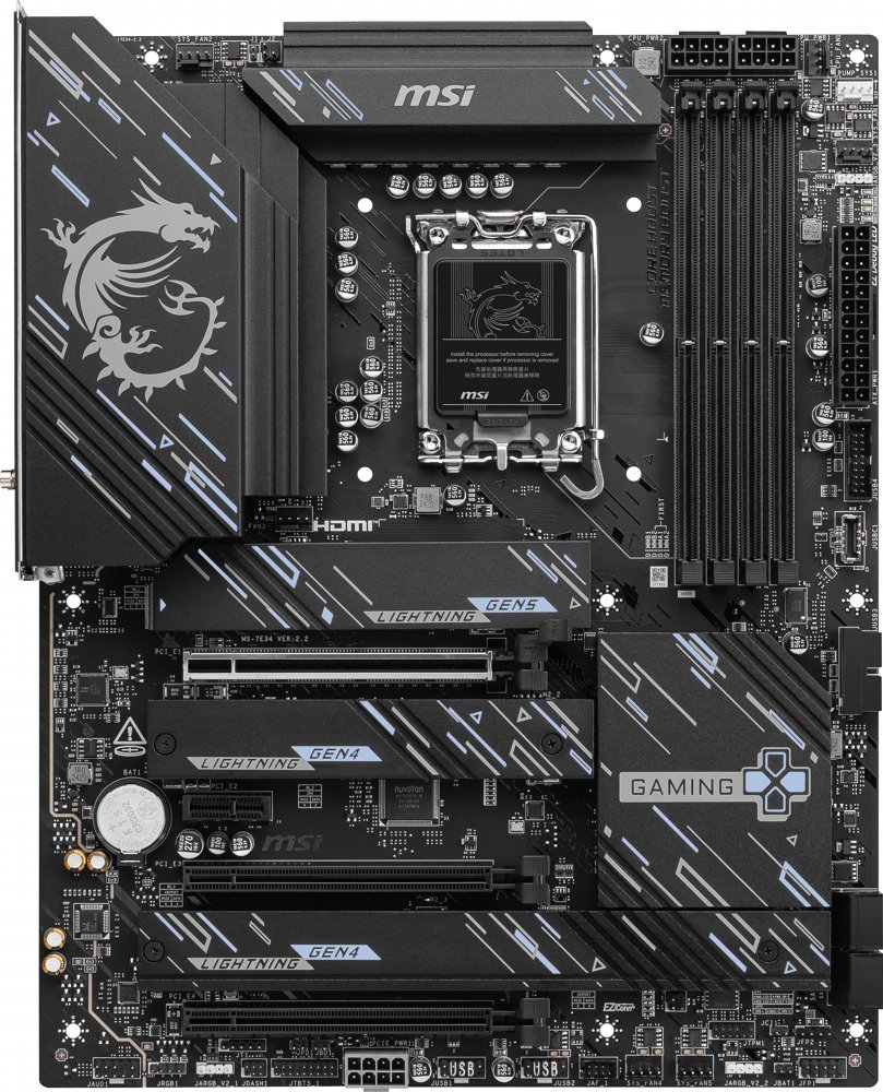 MSI Z890 GAMING PLUS WIFI | Socket LGA 1851 | Intel Z890 | 4xDDR5 | ATX | Moederbord 1 MSI Z890 GAMING PLUS WIFI | Socket LGA 1851 | Intel Z890 | 4xDDR5 | ATX | Moederbord