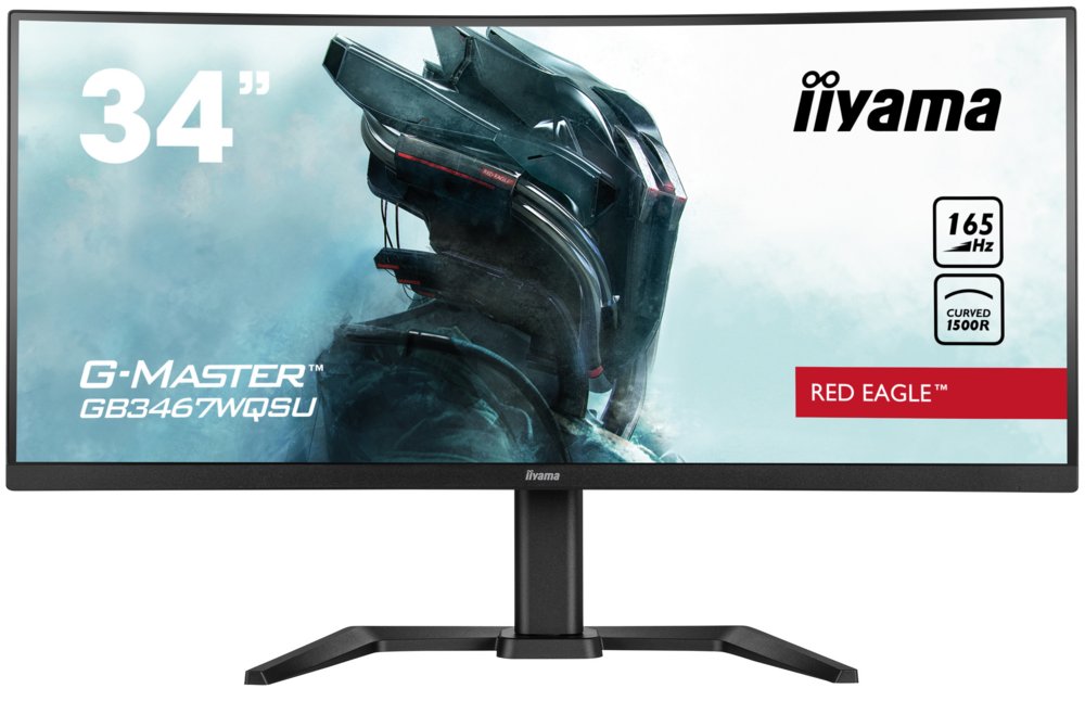 iiyama G-MASTER GB3467WQSU-B5 | 34" Monitor | 3440 x 1440 | UltraWide QHD | LED | Zwart 1 iiyama G-MASTER GB3467WQSU-B5 | 34" Monitor | 3440 x 1440 | UltraWide QHD | LED | Zwart