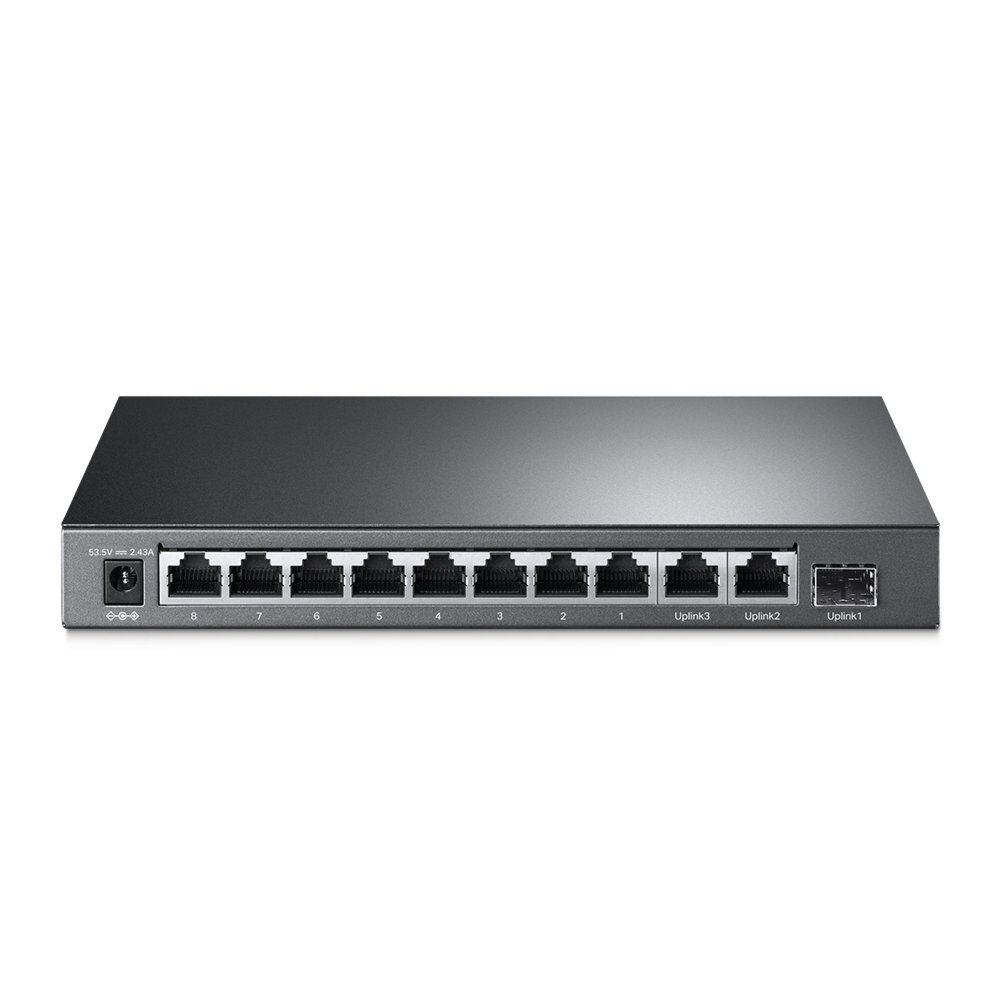 TP-Link TL-SG1210MP | Unmanaged Switch | 10 Poorten | Gigabit Ethernet (10/100/1000 Mbps) | 8x PoE+ | Desktop 4 TP-Link TL-SG1210MP | Unmanaged Switch | 10 Poorten | Gigabit Ethernet (10/100/1000 Mbps) | 8x PoE+ | Desktop - Afbeelding 4