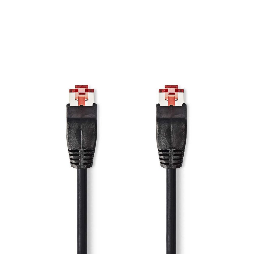 Nedis U/UTP Cat 6 Netwerkkabel | 1 m | Zwart 4 Nedis U/UTP Cat 6 Netwerkkabel | 1 m | Zwart - Afbeelding 4