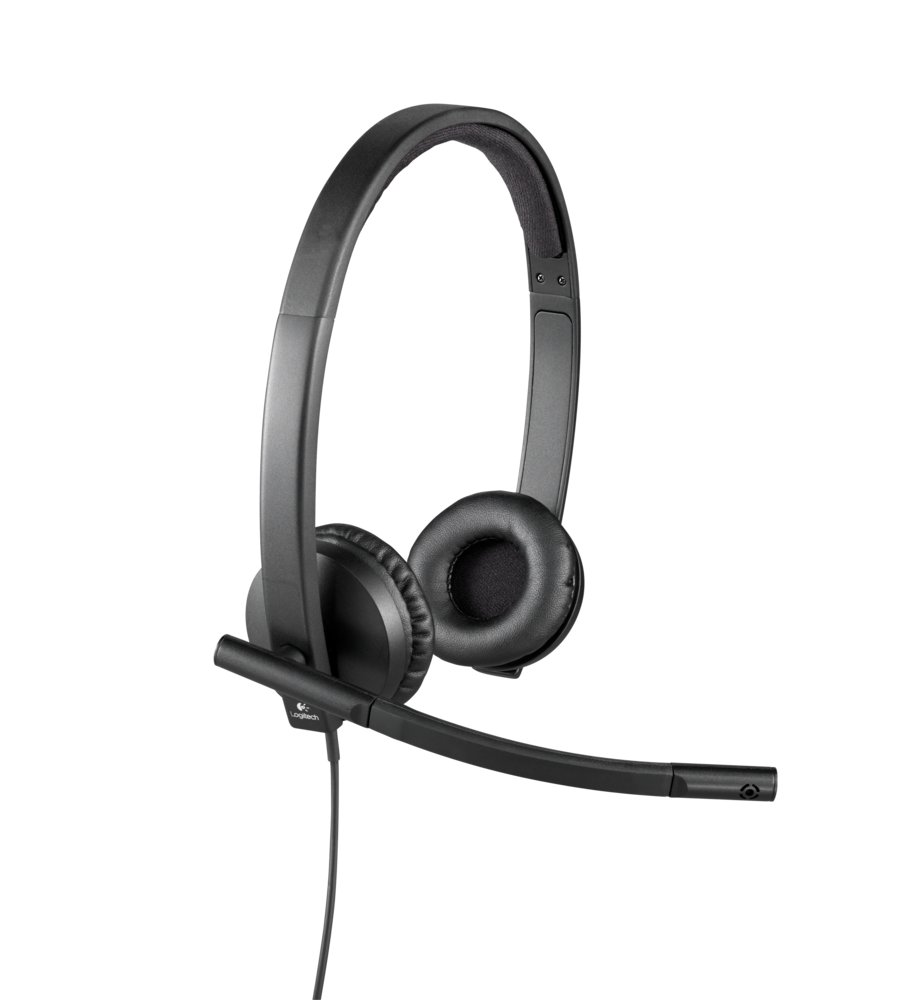 Logitech H570e | Bedrade On-ear USB-A Headset | Zwart 9 Logitech H570e | Bedrade On-ear USB-A Headset | Zwart - Afbeelding 9