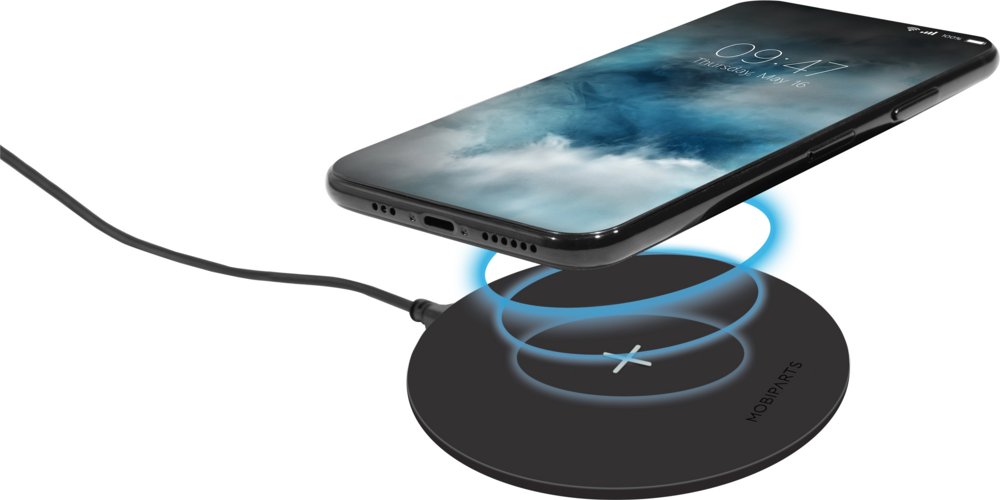 Mobiparts Wireless Quick Charger | Draadloze Oplader 15W Flat Qi | Zwart 1 Mobiparts Wireless Quick Charger | Draadloze Oplader 15W Flat Qi | Zwart