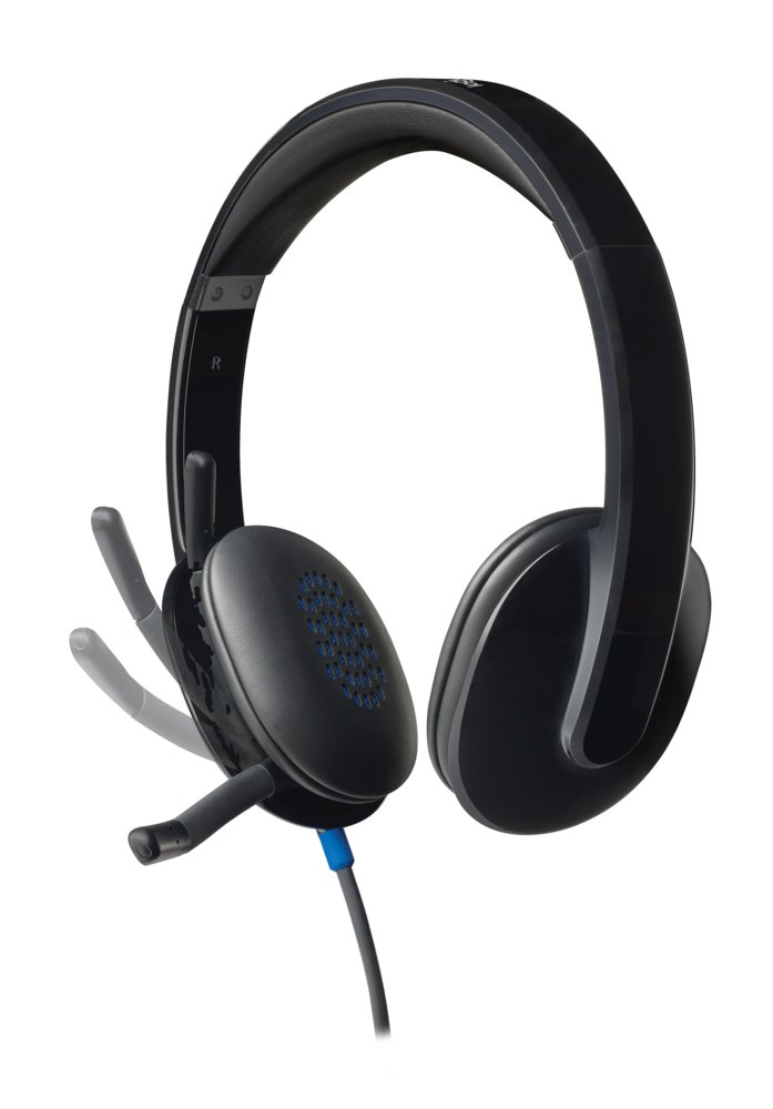Logitech H540 | Bedrade On-ear USB-A Headset | Zwart 5 Logitech H540 | Bedrade On-ear USB-A Headset | Zwart - Afbeelding 5