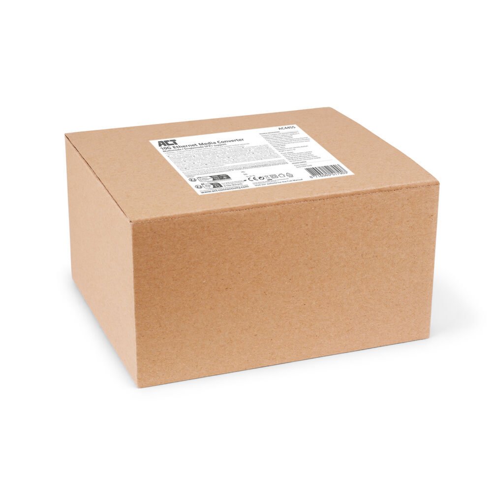 ACT AC4455 | 10G Media Converter | 10000 Mbit/s | Multimode/Single-mode | Zwart 5 ACT AC4455 | 10G Media Converter | 10000 Mbit/s | Multimode/Single-mode | Zwart - Afbeelding 5