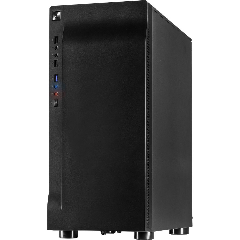 Inter-Tech A-3411 Creek RGB | Midi Tower | Zwart 2 Inter-Tech A-3411 Creek RGB | Midi Tower | Zwart - Afbeelding 2