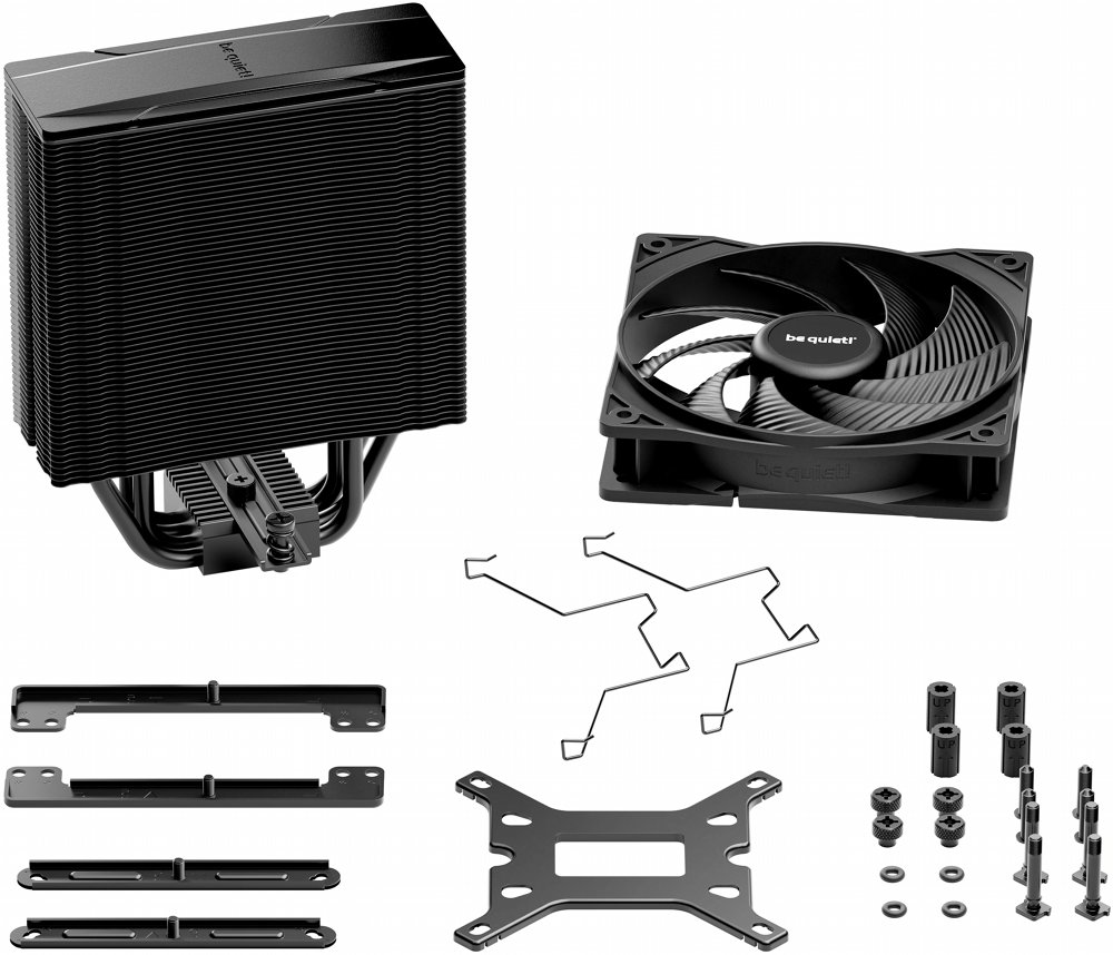 be quiet! Pure Rock 3 | 190W TDP | 154mm Hoogte | 120mm Fan | CPU Luchtkoeler 5 be quiet! Pure Rock 3 | 190W TDP | 154mm Hoogte | 120mm Fan | CPU Luchtkoeler - Afbeelding 5