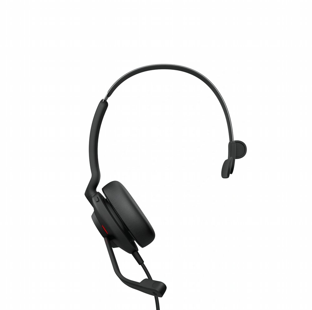 Jabra Evolve2 30 UC | Mono Bedrade On-Ear Headset USB-C | Zwart 3 Jabra Evolve2 30 UC | Mono Bedrade On-Ear Headset USB-C | Zwart - Afbeelding 3