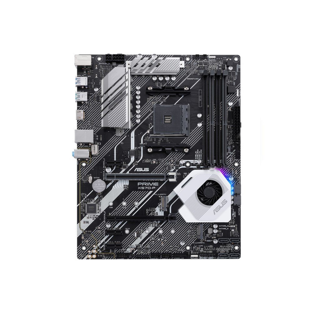 ASUS Prime X570-P | Socket AM4 | AMD X570 | 4xDDR4 | ATX | Moederbord 2 ASUS Prime X570-P | Socket AM4 | AMD X570 | 4xDDR4 | ATX | Moederbord - Afbeelding 2