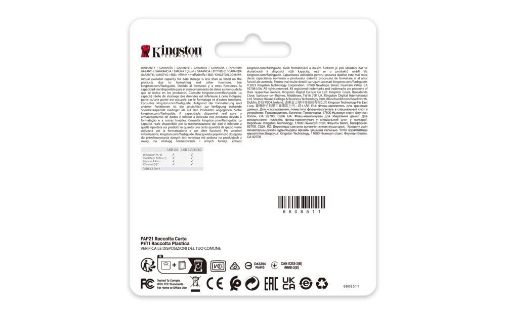 Kingston DataTraveler SE9 G3 | 64GB USB Stick | USB 3.2 Gen 1 | 220 MB/s | Goud 4 Kingston DataTraveler SE9 G3 | 64GB USB Stick | USB 3.2 Gen 1 | 220 MB/s | Goud - Afbeelding 4