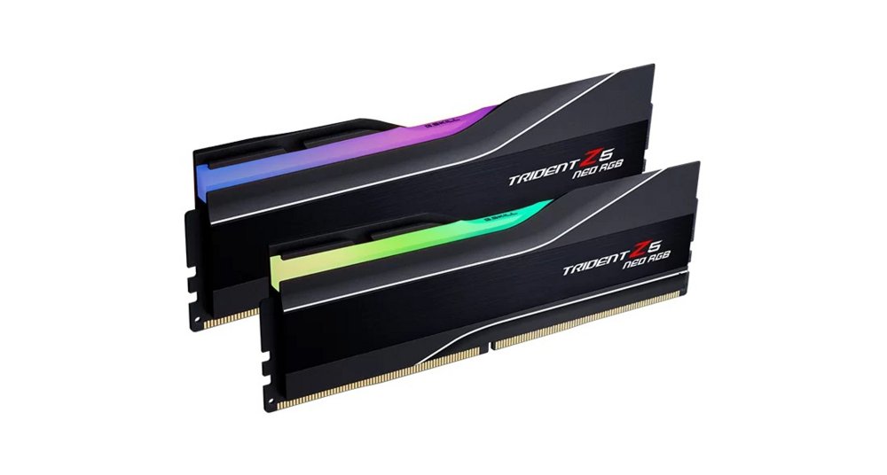 G.Skill Trident Z5 Neo RGB | 32GB 2x16GB DDR5 | 5600MHz | DIMM | CL30 | Geheugenmodule | RAM 1 G.Skill Trident Z5 Neo RGB | 32GB 2x16GB DDR5 | 6000MHz | DIMM | CL36 | Geheugenmodule | RAM