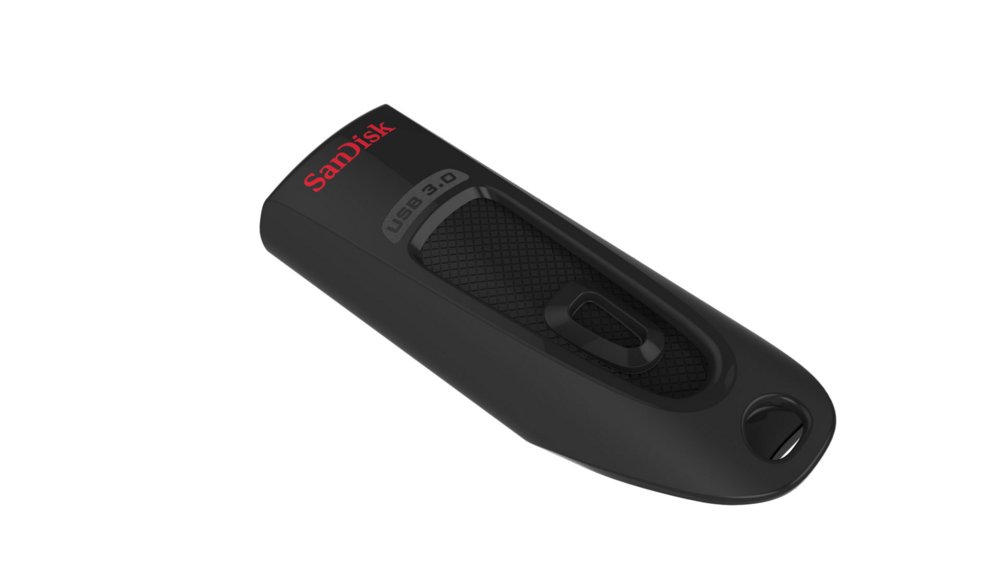 SanDisk Ultra | 128GB USB-A 3.2 Flash Drive | Zwart 2 SanDisk Ultra | 128GB USB-A 3.2 Flash Drive | Zwart - Afbeelding 2
