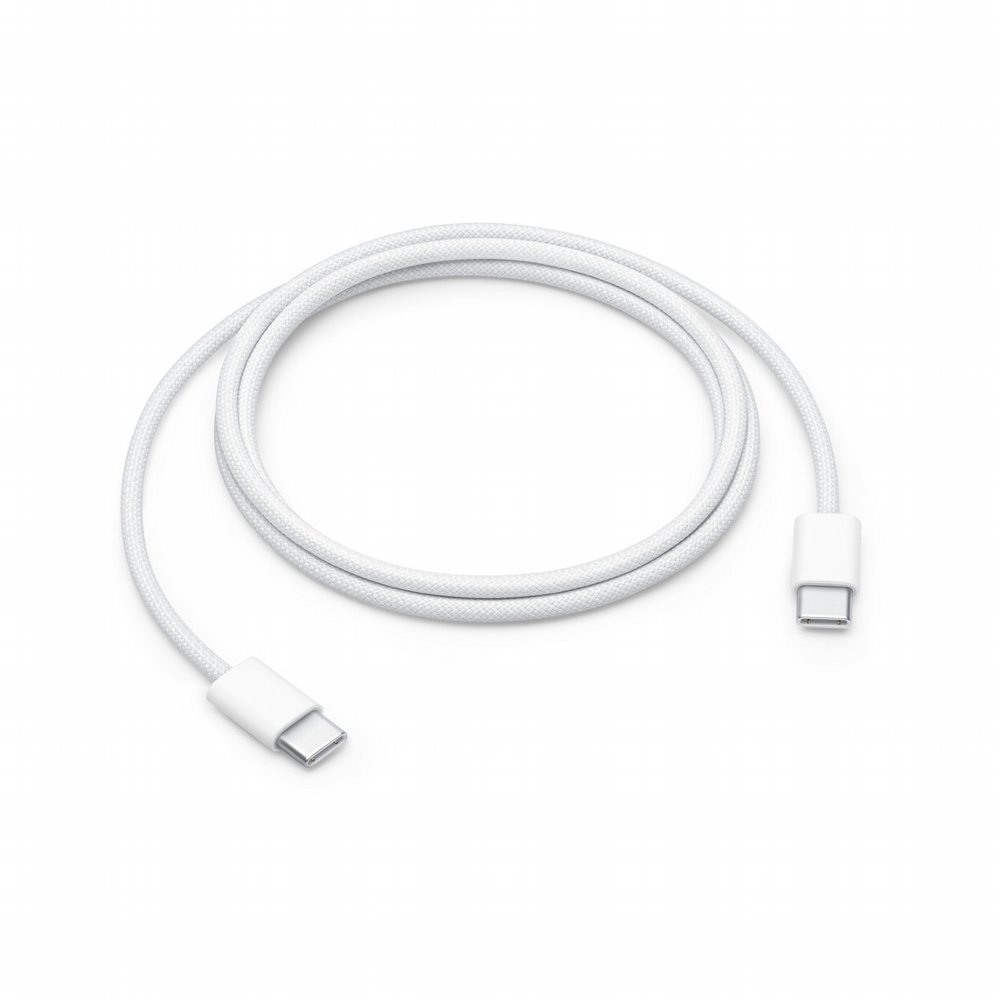 Apple USB-C Oplaadkabel | 1m | 60W | USB-C naar USB-C | Wit 1 Apple USB-C Oplaadkabel | 1m | 60W | USB-C naar USB-C | Wit