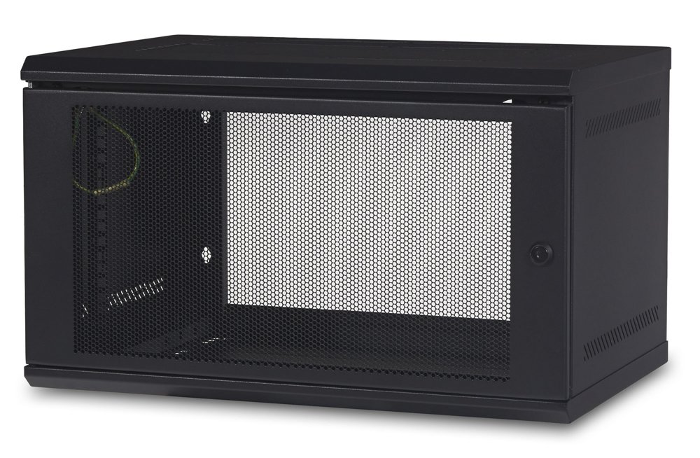 APC NetShelter WX AR106 | 6U 19" Patchkast | Wandmontage | Ongemonteerd | 400mm diep 1 APC NetShelter WX AR106 | 6U 19" Patchkast | Wandmontage | Ongemonteerd | 400mm diep