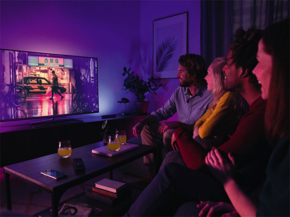 Philips Hue Play | Lichtbalk Dubbelpack | EU/UK Stekker | RGB | Bluetooth & Zigbee | Zwart 10 Philips Hue Play | Lichtbalk Dubbelpack | EU/UK Stekker | RGB | Bluetooth & Zigbee | Zwart - Afbeelding 10
