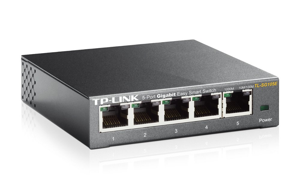TP-Link TL-SG105E | 5-Poorts Gigabit Easy Smart Switch | Managed 3 TP-Link TL-SG105E | 5-Poorts Gigabit Easy Smart Switch | Managed - Afbeelding 3