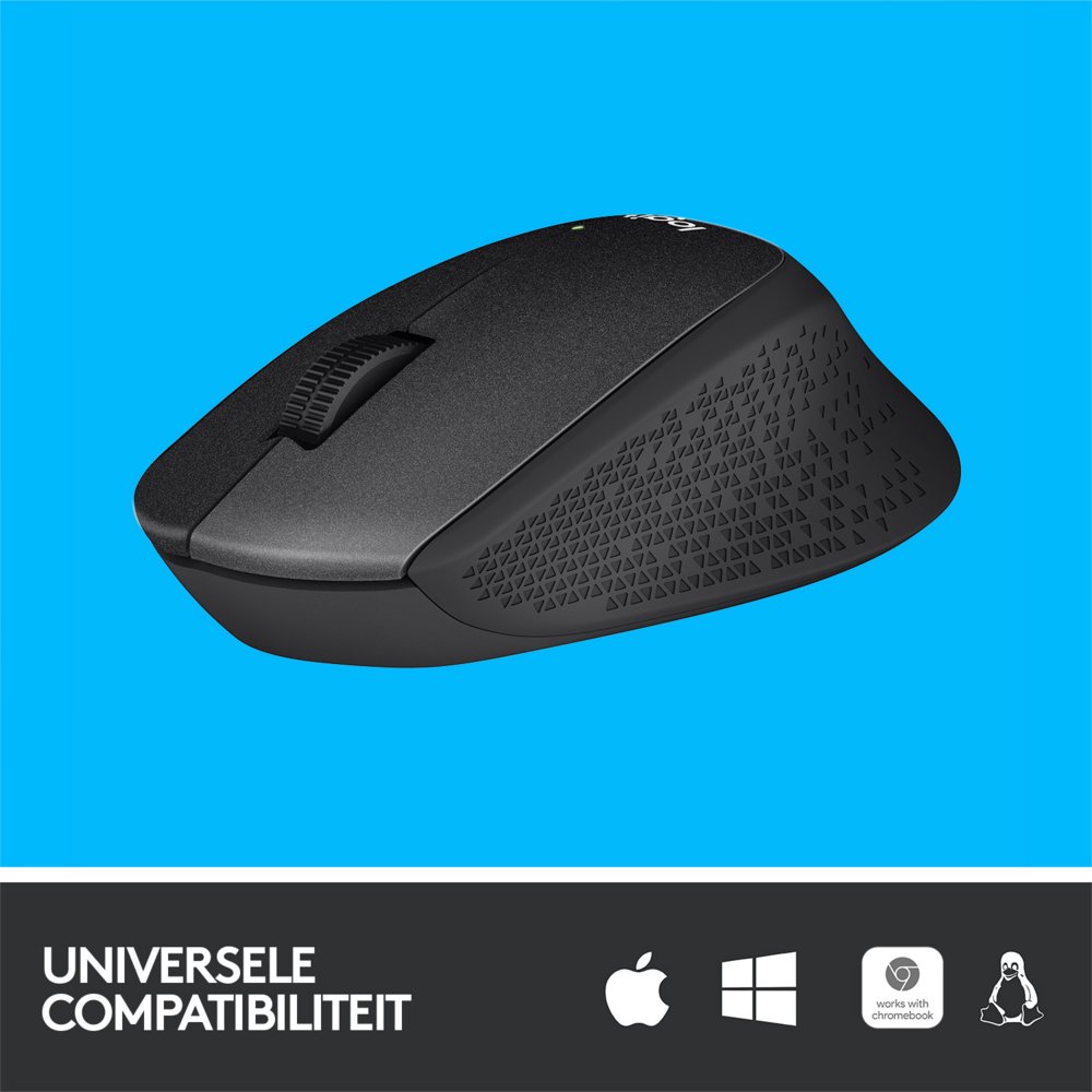 Logitech M330 Silent | Draadloze Muis | Rechtshandig | RF | 1000 DPI | Zwart 5 Logitech M330 Silent | Draadloze Muis | Rechtshandig | RF | 1000 DPI | Zwart - Afbeelding 5