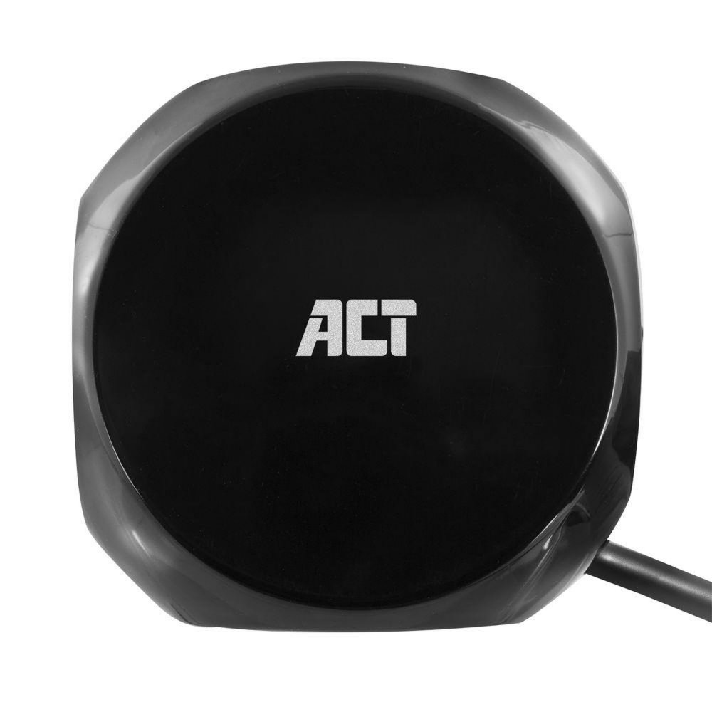 ACT AC2400 | Stekkerdoos | 3 Stopcontacten | Zwart 3 ACT AC2400 | Stekkerdoos | 3 Stopcontacten | Zwart - Afbeelding 3