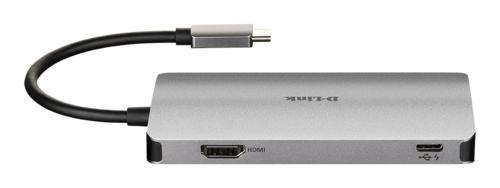 D-Link DUB-M610 | Docking Station & Poortreplicator | USB-C 3.2 Gen 1 | Aluminium/Zwart 3 D-Link DUB-M610 | Docking Station & Poortreplicator | USB-C 3.2 Gen 1 | Aluminium/Zwart - Afbeelding 3