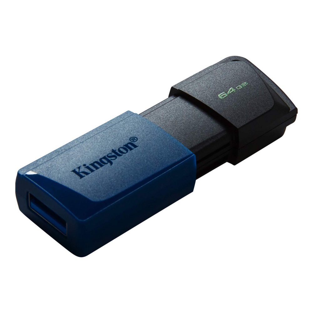 Kingston DataTraveler Exodia M | 64GB USB-A 3.2 Flash Drive | Zwart/Blauw 2 Kingston DataTraveler Exodia M | 64GB USB-A 3.2 Flash Drive | Zwart/Blauw - Afbeelding 2