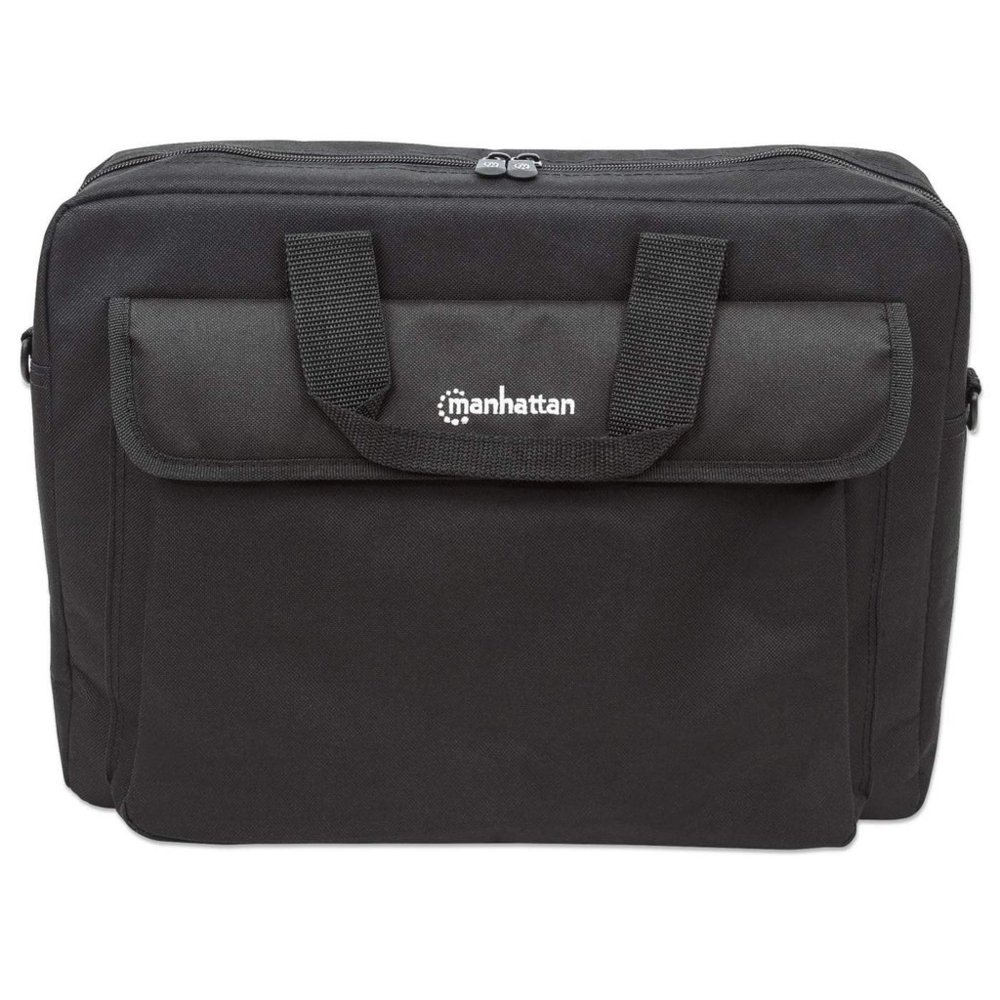 Manhattan London 15.6" Laptop Aktetas | Zwart 3 Manhattan London 15.6" Laptop Aktetas | Zwart - Afbeelding 3