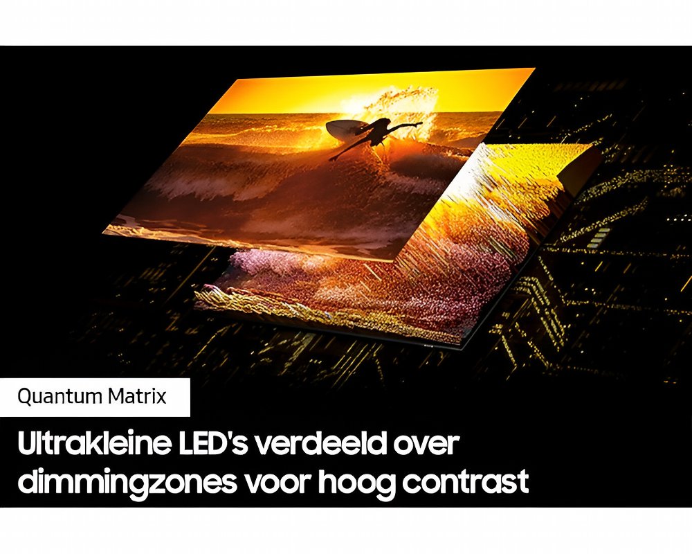 Samsung QE55QN88DBT | 55'' Ultra HD 4K | Neo QLED Smart TV met Tizen & HDR10+ | Local Dimming | Wifi | 100Hz 6 Samsung QE55QN88DBT | 55'' Ultra HD 4K | Neo QLED Smart TV met Tizen & HDR10+ | Local Dimming | Wifi | 100Hz - Afbeelding 6