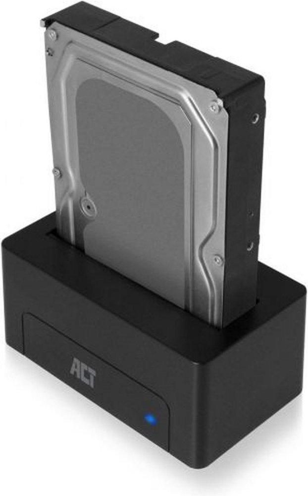 ACT AC1500 | SATA Docking Station | 2,5" & 3,5" HDD/SSD | USB 3.2 Gen1 (5 Gbps) 1 ACT AC1500 | SATA Docking Station | 2