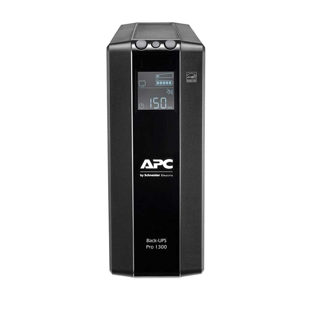 APC Back-UPS Pro BR1300MI | UPS Noodstroomvoeding | 1300VA / 780W | 8x IEC C13 | AVR | LCD Display 1 APC Back-UPS Pro BR1300MI | UPS Noodstroomvoeding | 1300VA / 780W | 8x IEC C13 | AVR | LCD Display
