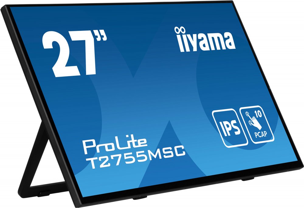 iiyama ProLite T2755MSC-B1 27" | 1920x1080 Full HD | IPS Touchscreen | 10-Punts Multi-Touch | Monitor 1 iiyama ProLite T2755MSC-B1 27" | 1920x1080 Full HD | IPS Touchscreen | 10-Punts Multi-Touch | Monitor