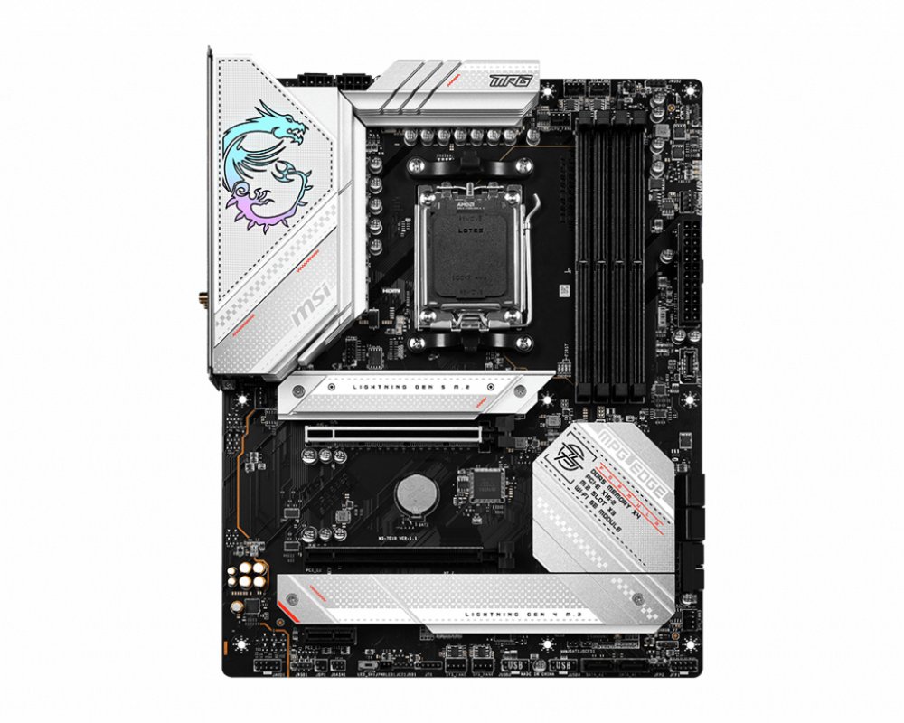 MSI MPG B650 EDGE WIFI | Socket AM5 | AMD B650 | 4xDDR5 | ATX | Moederbord 1 MSI MPG B650 EDGE WIFI | Socket AM5 | AMD B650 | 4xDDR5 | ATX | Moederbord