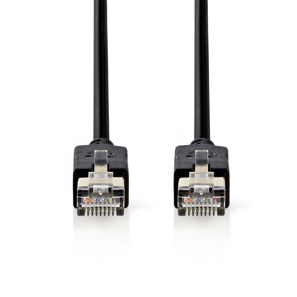 Nedis F/UTP Cat 6 Netwerkkabel | 2 m | Zwart 3 Nedis F/UTP Cat 6 Netwerkkabel | 2 m | Zwart - Afbeelding 3