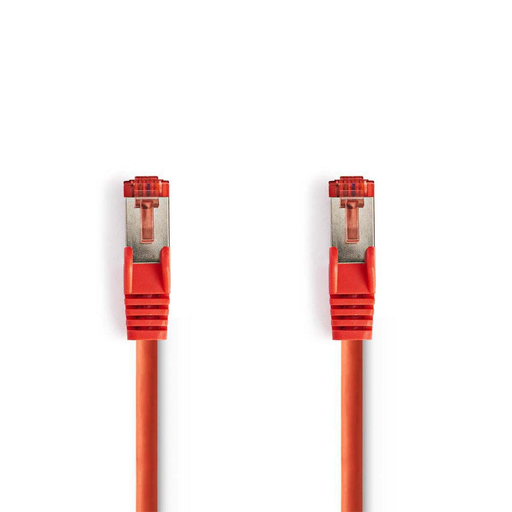 Nedis netwerkkabel | Cat6 | S/FTP (S-STP) | 2 m | Rood | CCGP85221RD20 1 Nedis netwerkkabel | Cat6 | S/FTP (S-STP) | 2 m | Rood | CCGP85221RD20