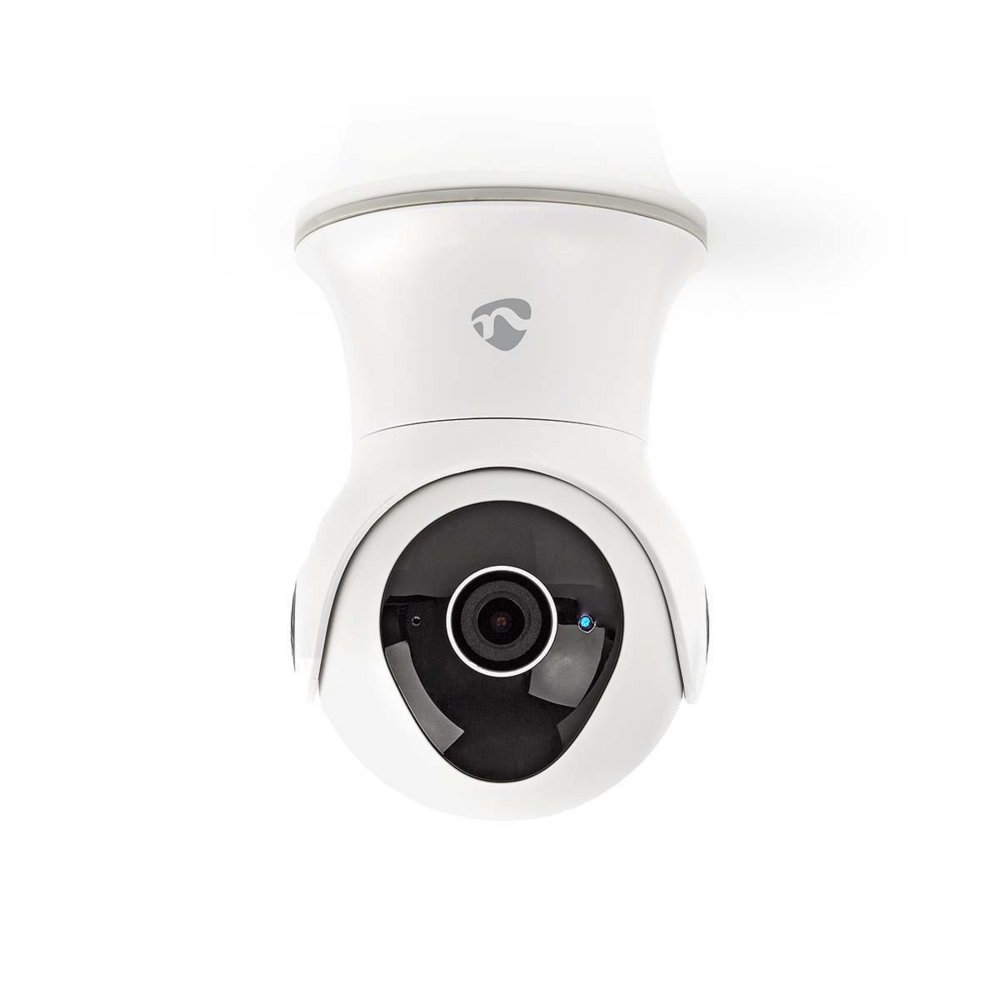 Nedis WIFICO20CWT | Wi-Fi Smart IP-buitencamera | Full HD 1080p | PTZ | Nachtzicht 15 m | Tweeweg-audio | IP65 | Wit 4 Nedis WIFICO20CWT | Wi-Fi Smart IP-buitencamera | Full HD 1080p | PTZ | Nachtzicht 15 m | Tweeweg-audio | IP65 | Wit - Afbeelding 4