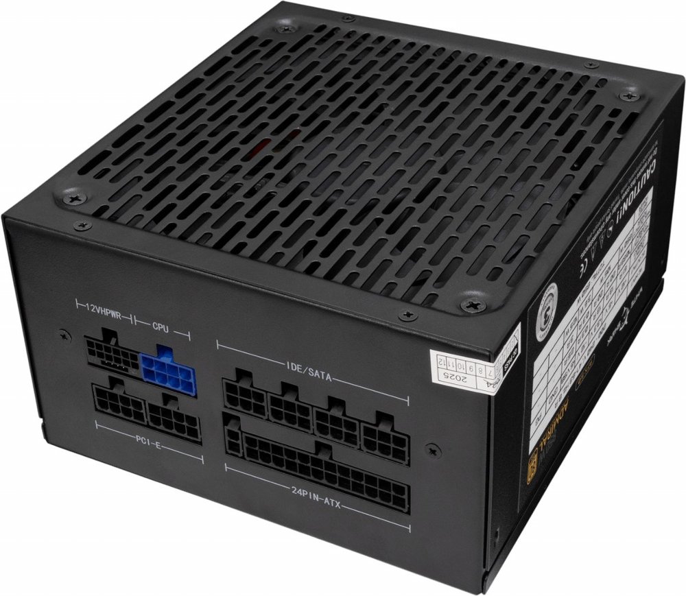 White Shark Admiral | 850 Watt Gold ATX 3.0 PSU | PCIe 5.0 | Power Supply | Voeding 4 White Shark Admiral | 850 Watt Gold ATX 3.0 PSU | PCIe 5.0 | Power Supply | Voeding - Afbeelding 4