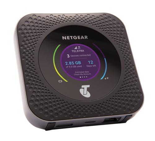 NETGEAR AirCard M1 MR1100-100EUS | Mobiele WiFi (4G LTE) Router | Tot 1 Gbps | Zwart 3 NETGEAR AirCard M1 MR1100-100EUS | Mobiele WiFi (4G LTE) Router | Tot 1 Gbps | Zwart - Afbeelding 3