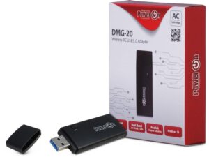 Inter-Tech DMG-20 | Wi-Fi 5 USB Adapter | 867 Mbps | Dual-band (2