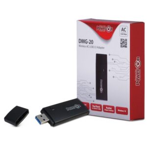 Inter-Tech DMG-20 | Wi-Fi 5 USB Adapter | 867 Mbps | Dual-band (2