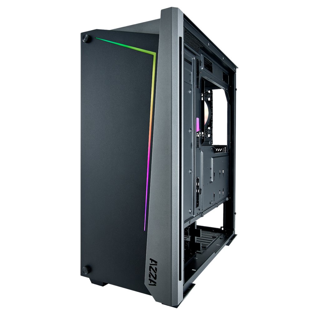 Azza Apollo 430 RGB | Midi Tower Case | Zwart 5 Azza Apollo 430 RGB | Midi Tower Case | Zwart - Afbeelding 5