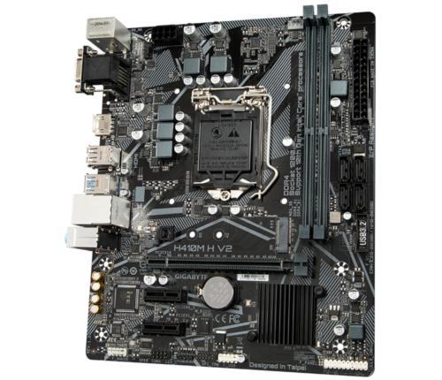 Gigabyte H410M H V2 | Micro-ATX Moederbord | Intel H410 | Socket LGA 1200 2 Gigabyte H410M H V2 | Micro-ATX Moederbord | Intel H410 | Socket LGA 1200 - Afbeelding 2