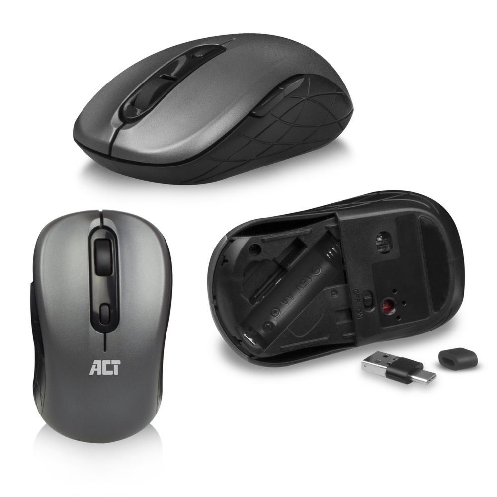 ACT AC5710 | Draadloze Muis en Toetsenbordcombo | QWERTY 3 ACT AC5710 | Draadloze Muis en Toetsenbordcombo | QWERTY - Afbeelding 3