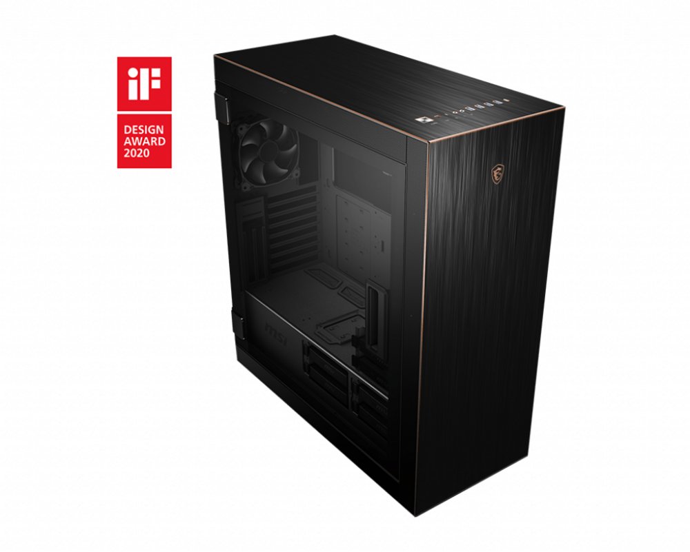 MSI MPG Sekira 500G | Midi Tower Case | USB-C | Zwart 2 MSI MPG Sekira 500G | Midi Tower Case | USB-C | Zwart - Afbeelding 2