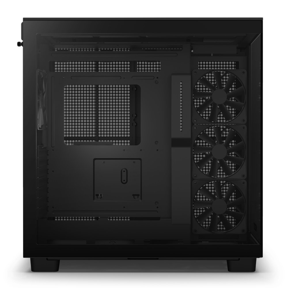NZXT H9 Flow | Midi Tower Case | Zwart 3 NZXT H9 Flow | Midi Tower Case | Zwart - Afbeelding 3