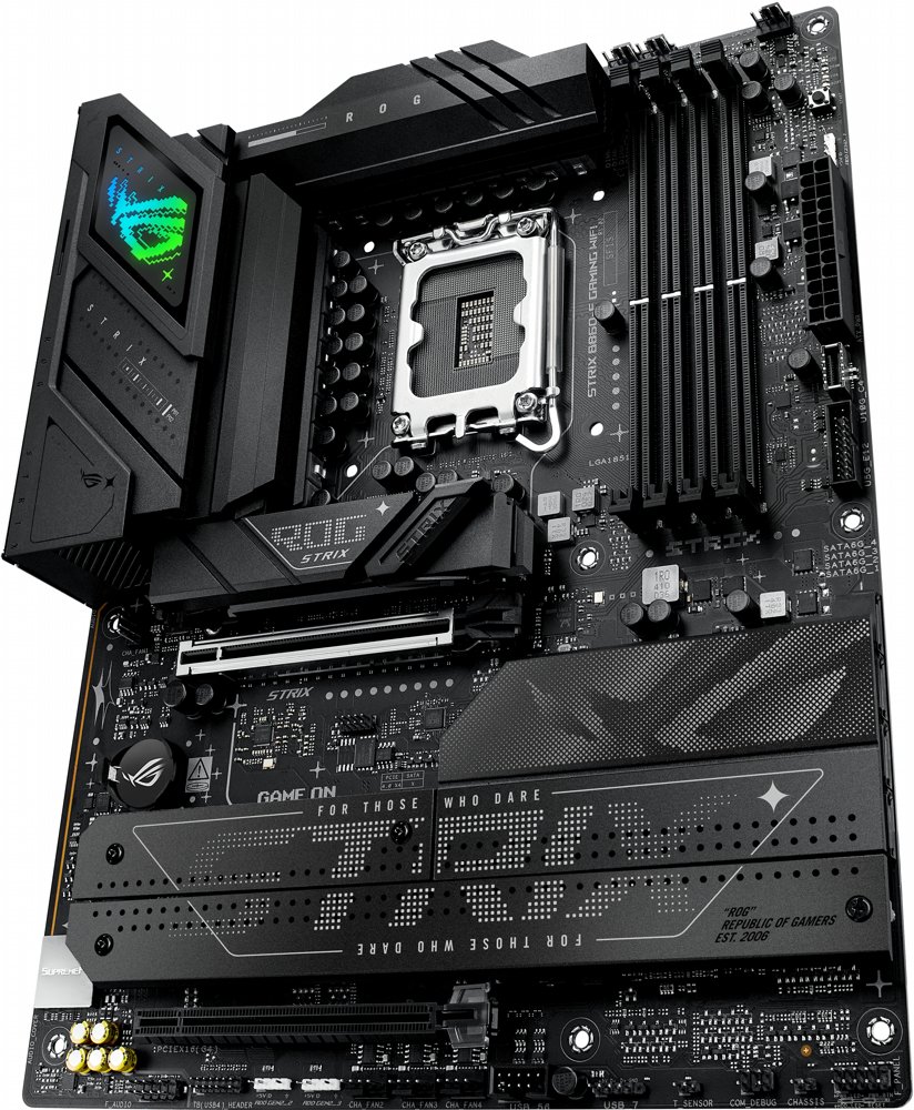 ASUS ROG Strix B860-F GAMING WIFI | Socket LGA 1851 | Intel B860 | 4xDDR5 | ATX | Moederbord 3 ASUS ROG Strix B860-F GAMING WIFI | Socket LGA 1851 | Intel B860 | 4xDDR5 | ATX | Moederbord - Afbeelding 3