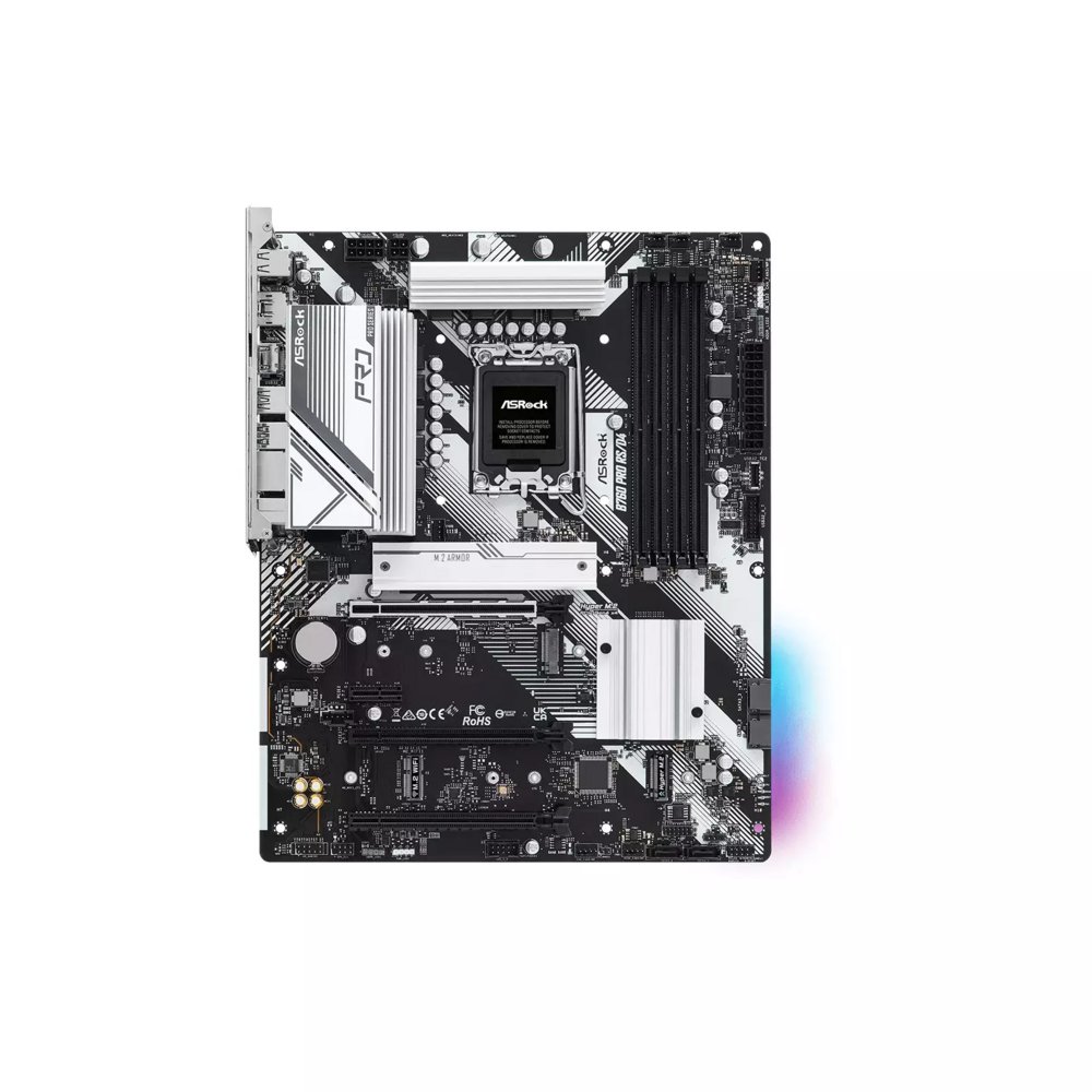 Asrock B760 Pro RS/D4 | Socket LGA 1700 | Intel B760 | 4xDDR4 | ATX | Moederbord 1 Asrock B760 Pro RS/D4 | Socket LGA 1700 | Intel B760 | 4xDDR4 | ATX | Moederbord