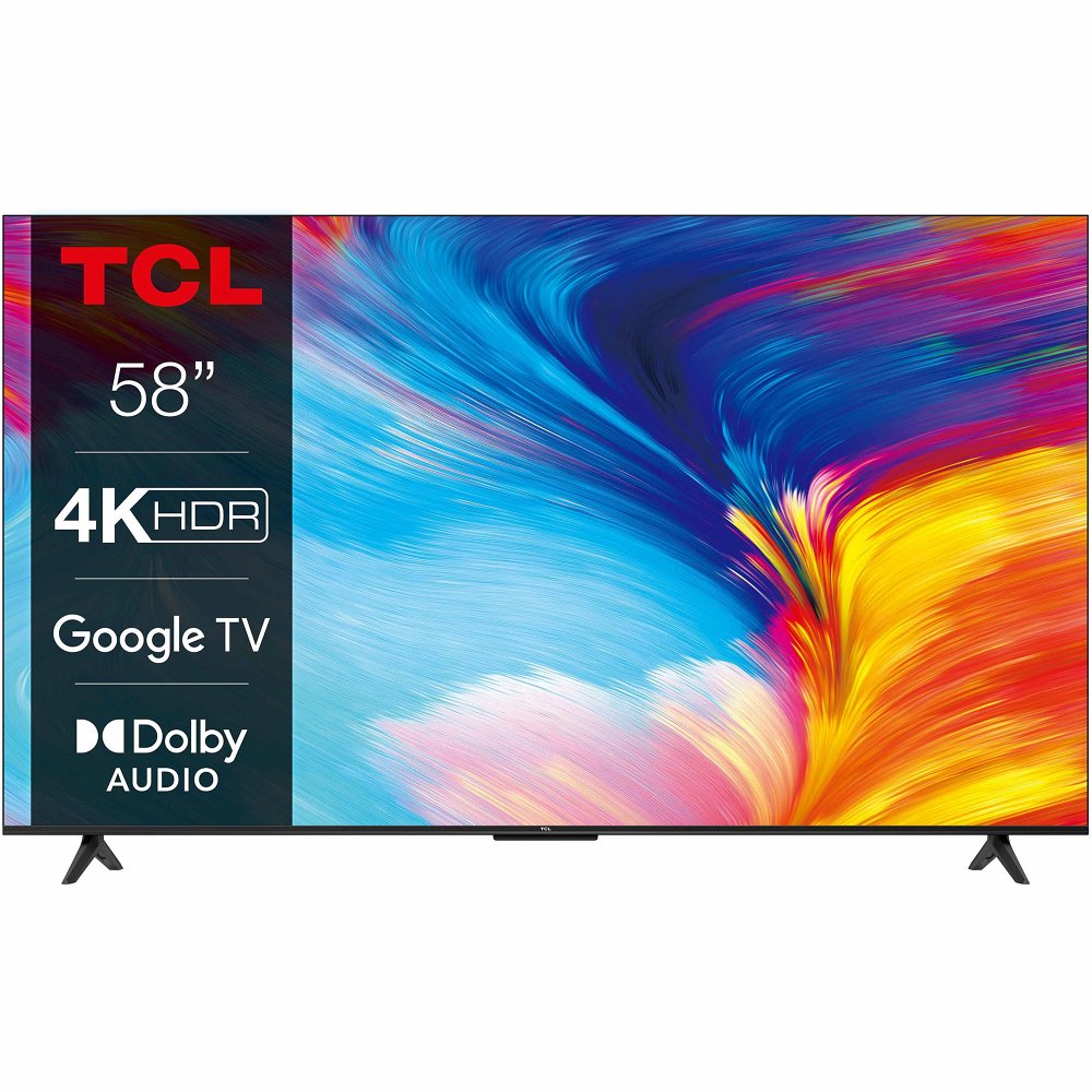 TCL 58P63 | 58'' Ultra HD 4K | LED Smart TV | Wifi | Google TV | HDR10 | 60Hz 1 TCL 58P63 | 58'' Ultra HD 4K | LED Smart TV | Wifi | Google TV | HDR10 | 60Hz