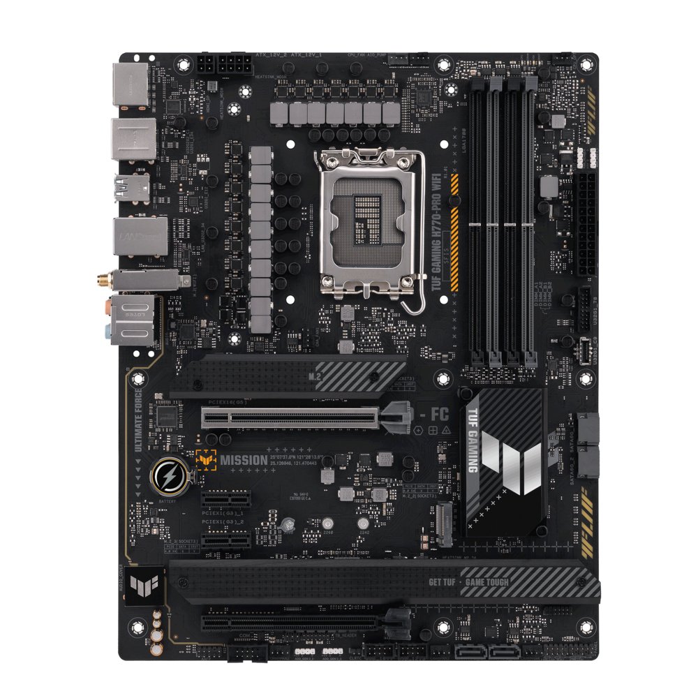 ASUS TUF GAMING H770-PRO WIFI | Socket LGA 1700 | Intel H770 | 4xDDR5 | ATX | Moederbord 3 ASUS TUF GAMING H770-PRO WIFI | Socket LGA 1700 | Intel H770 | 4xDDR5 | ATX | Moederbord - Afbeelding 3