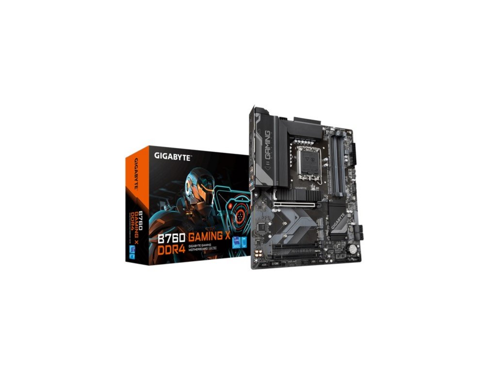 Gigabyte B760 GAMING X DDR4 | Socket LGA 1700 | Intel B760 | 4xDDR4 | ATX | Moederbord 1 Gigabyte B760 GAMING X DDR4 | Socket LGA 1700 | Intel B760 | 4xDDR4 | ATX | Moederbord