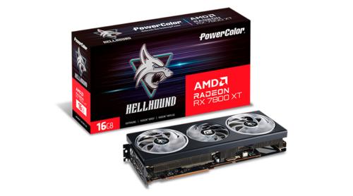 PowerColor Hellhound RX 7800 XT 16G-L/OC | 16GB GDDR6 VRAM | GPU | AMD | Overclocked 9 PowerColor Hellhound RX 7800 XT 16G-L/OC | 16GB GDDR6 VRAM | GPU | AMD | Overclocked - Afbeelding 9
