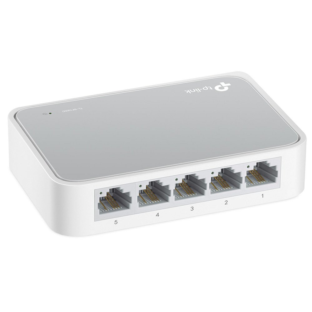 TP-Link TL-SF1005D | Unmanaged Switch | 5-poorts Fast Ethernet (10/100 Mbps) | Wit 1 TP-Link TL-SF1005D | Unmanaged Switch | 5-poorts Fast Ethernet (10/100 Mbps) | Wit