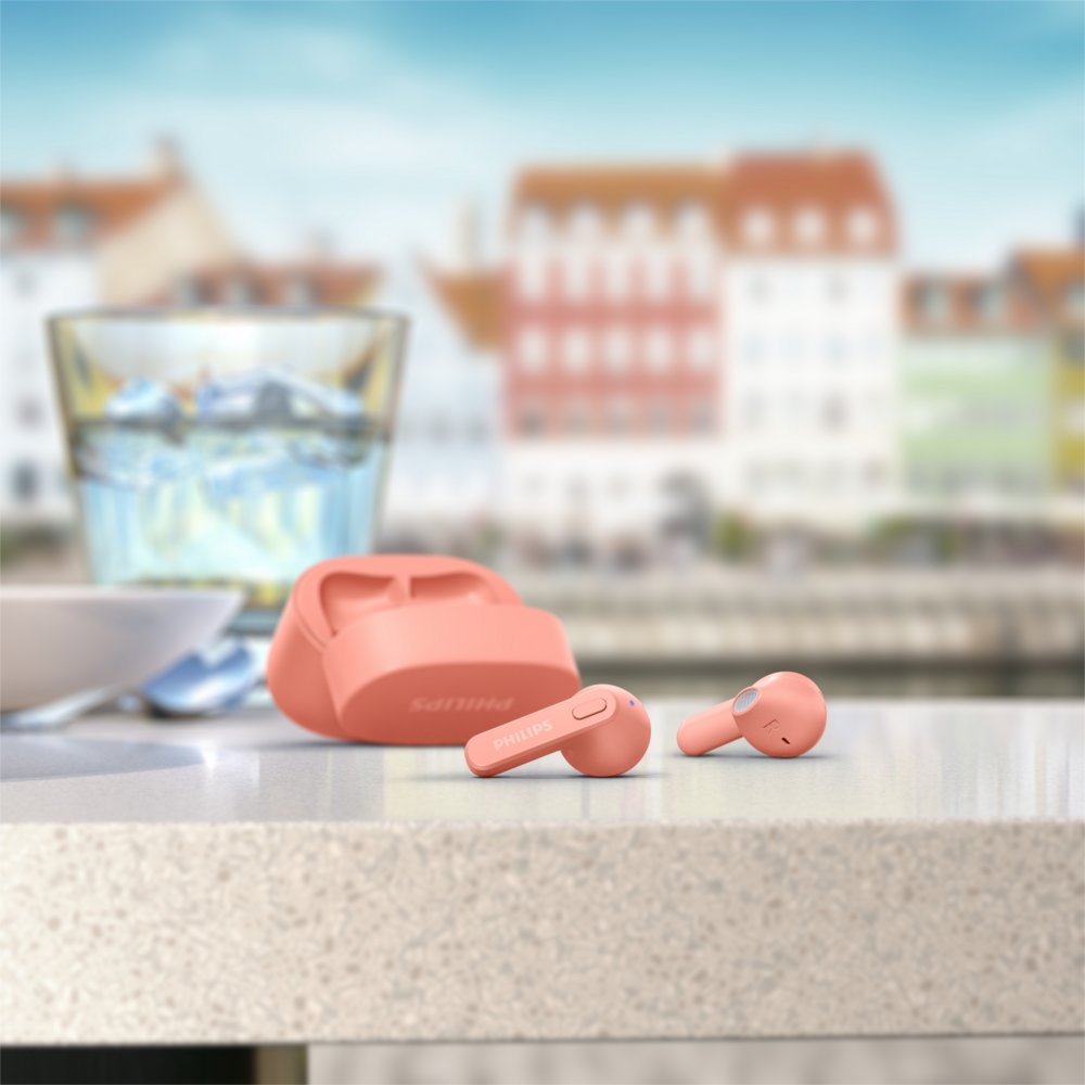 Philips TAT2236PK | Draadloze In-Ear Bluetooth Oordopjes | Roze 11 Philips TAT2236PK | Draadloze In-Ear Bluetooth Oordopjes | Roze - Afbeelding 11