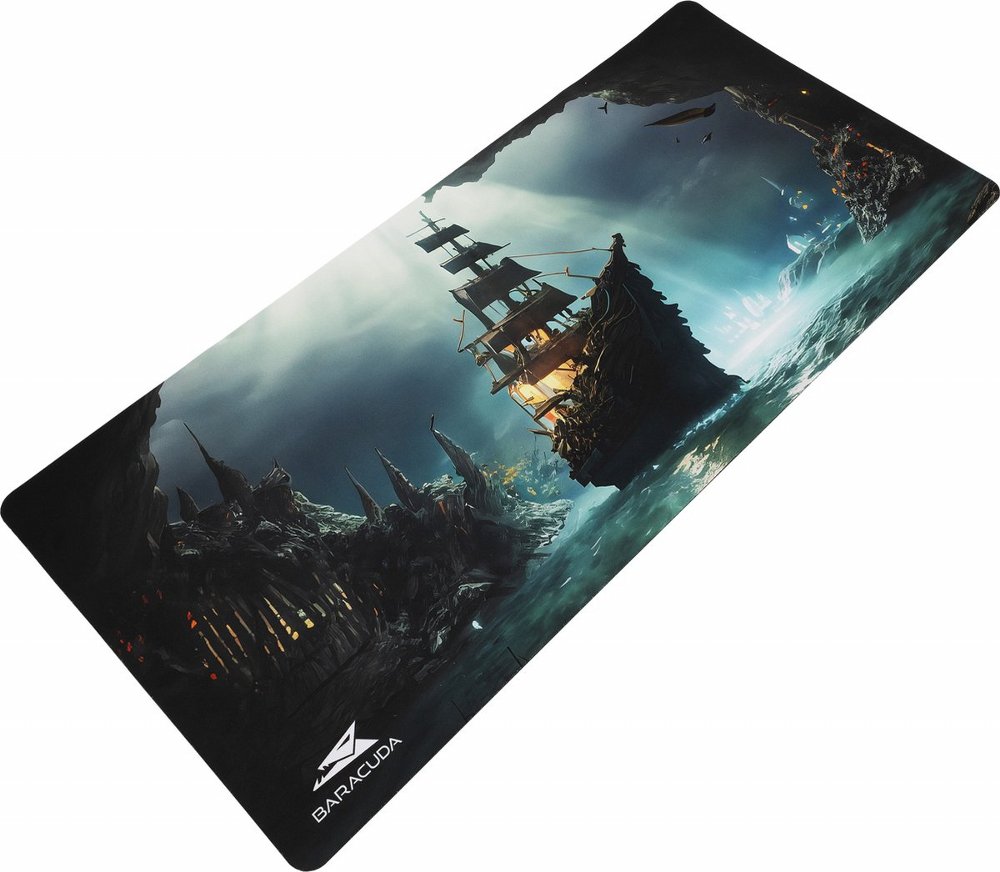 Baracuda GHOSTSHIP | Gaming Mousepad | 75x35cm | Anti-slip 3 Baracuda GHOSTSHIP | Gaming Mousepad | 75x35cm | Anti-slip - Afbeelding 3